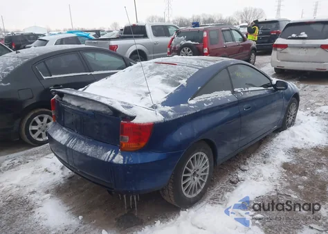 2002 Toyota Celica Gt z USA, uszkodzony, nr VIN JTDDR32T120116861